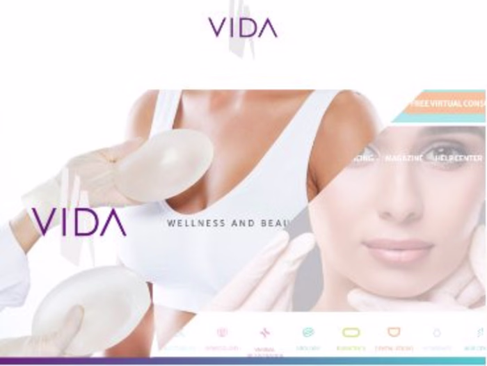 Website redesign of surgery and