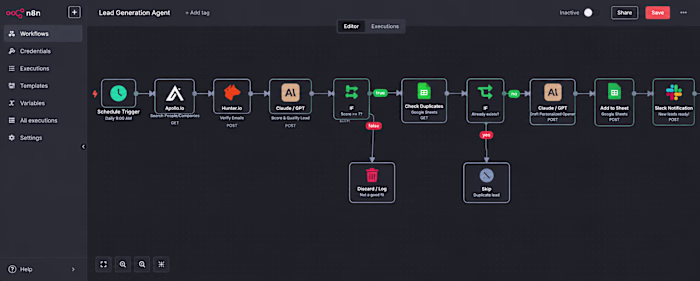 AI Lead Generation Agent 