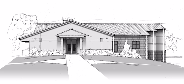 Commercial building illustrations for U.S.-based