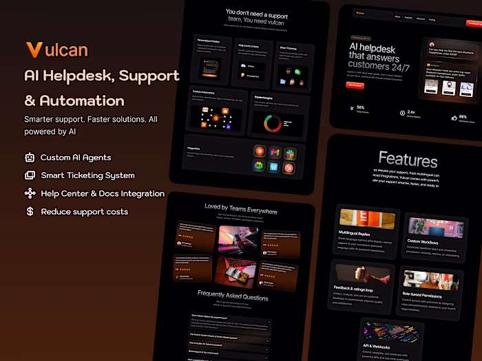 Enhancing Vulcan's Helpdesk Platform (User Experience)