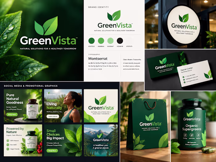 GreenVista is a conceptual branding