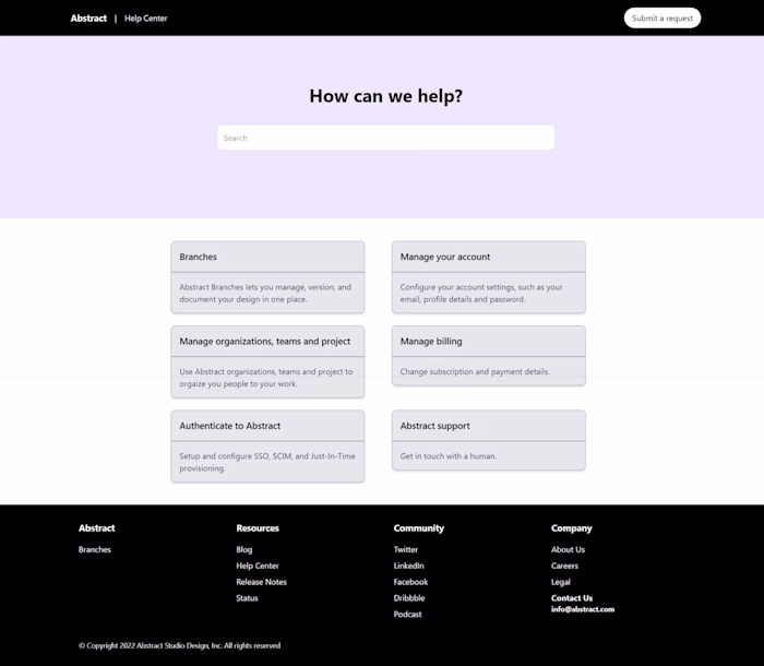 Help Center API