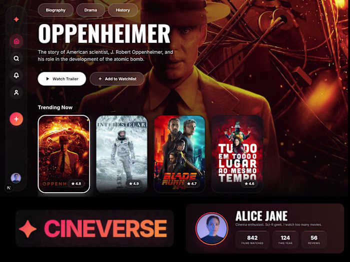 Cineverse: High-End Social Network Prototype