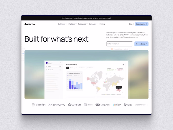 Anrok — 2026 Site Launch