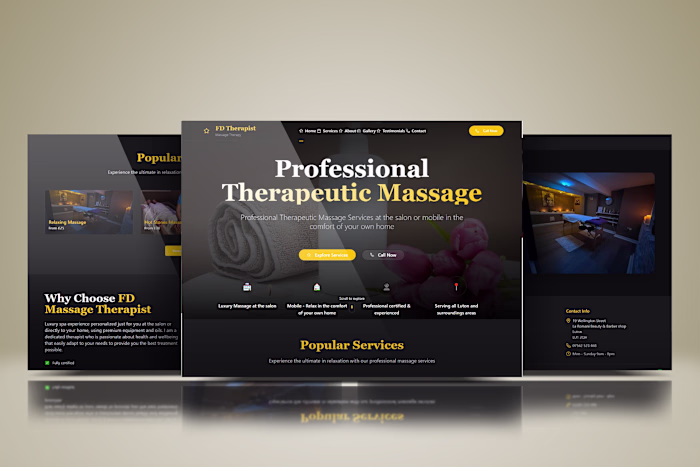 Professional Websites Designed to Build