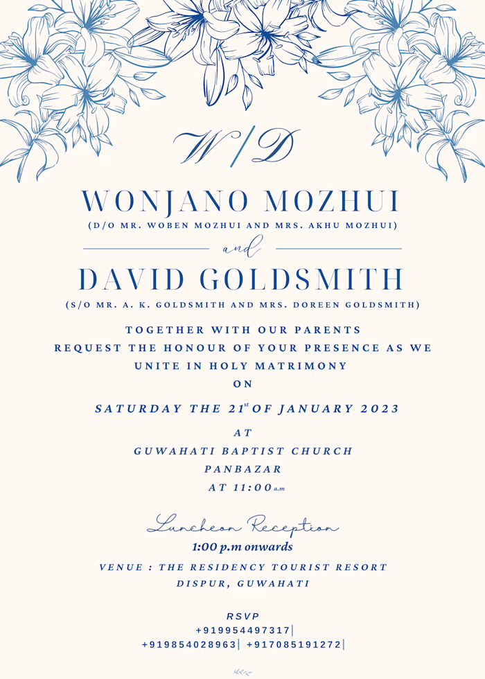 Wedding Invitation 