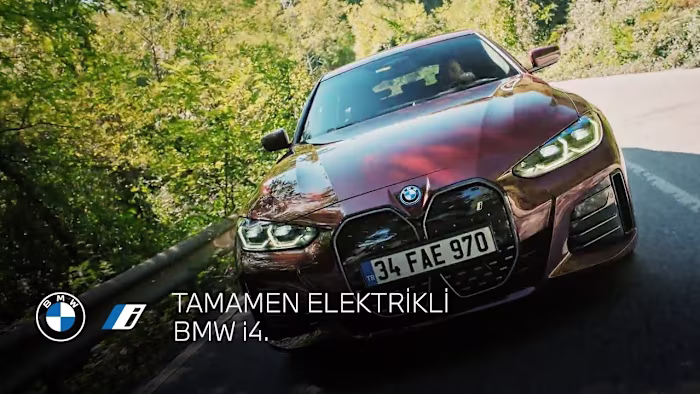 TAMAMEN ELEKTRİKLİ BMW i4. - YouTube