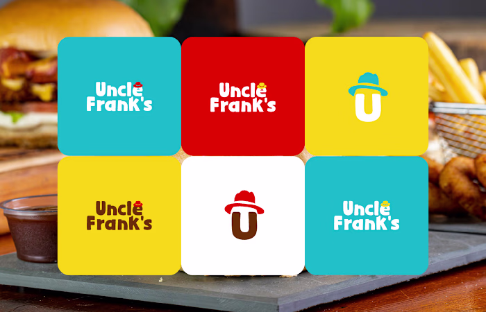 Brand Identity Design for Uncle Frank’s Burger