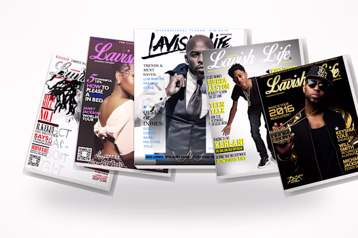 A collection of magazine covers