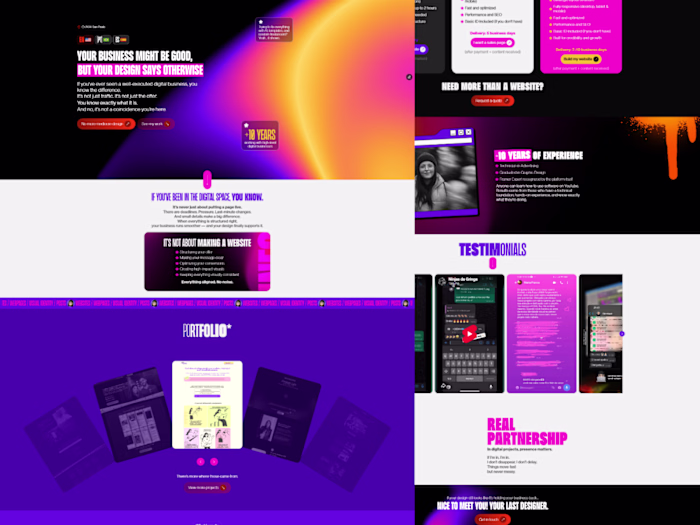  Personal Identity & Website Design