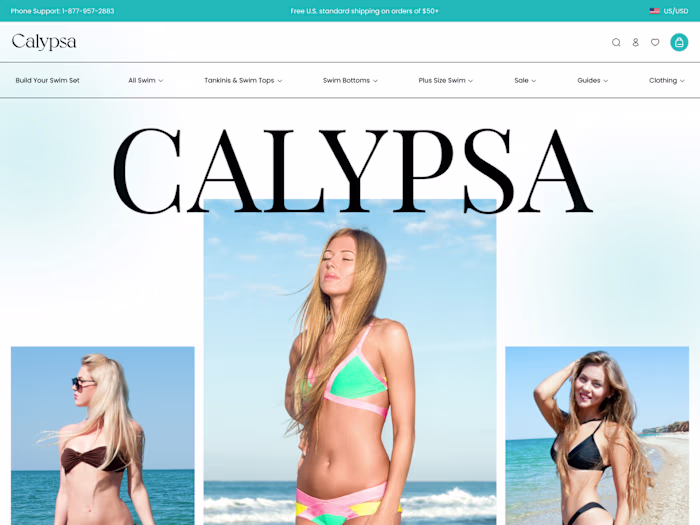Calypsa - Shopify Design and