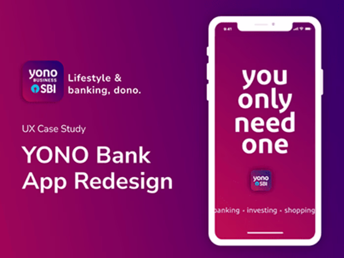 SBI Yono App Redesign UX/UI Case Study