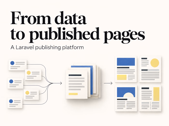 A Publishing Platform for Four Data-Driven Websites
