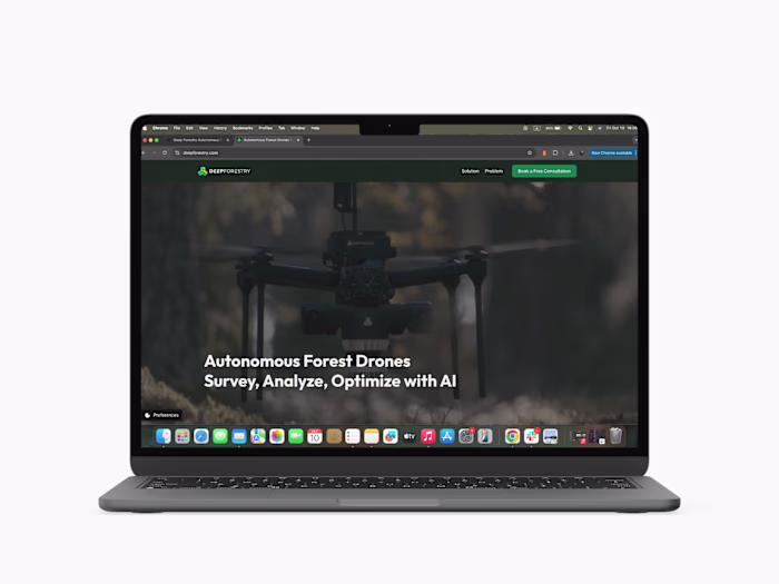 Deep Forestry  Autonomous Forest Drones