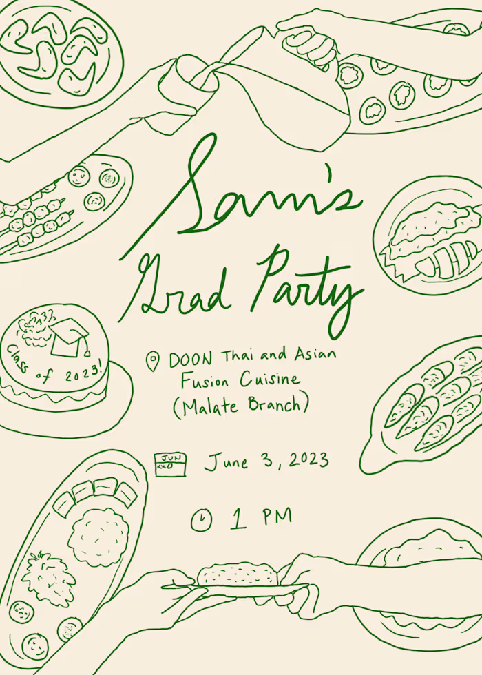 Hand-Drawn Style for Posters