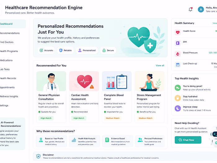 🏥 AI-driven healthcare