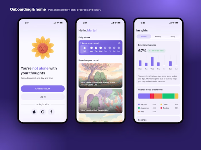 ReVybe — Mobile app backend · mental wellness