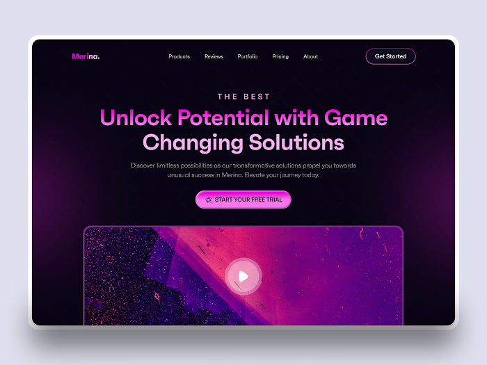 SaaS Website Design