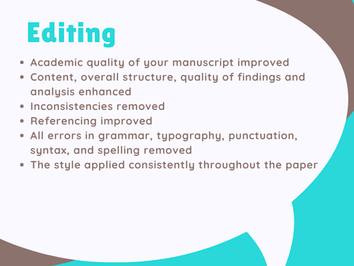 E-book Manuscript Editing and Proofreading