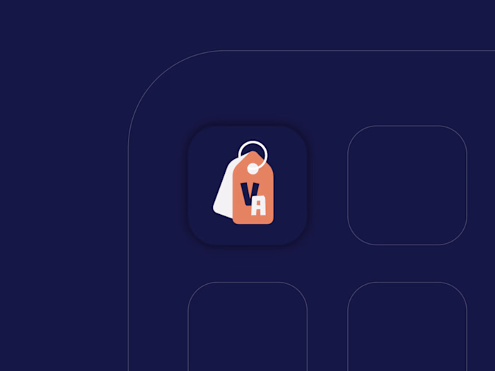 Vista Auction App Icon Design