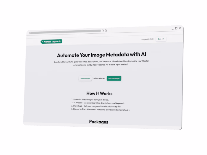 Automated Image Metadata Generator