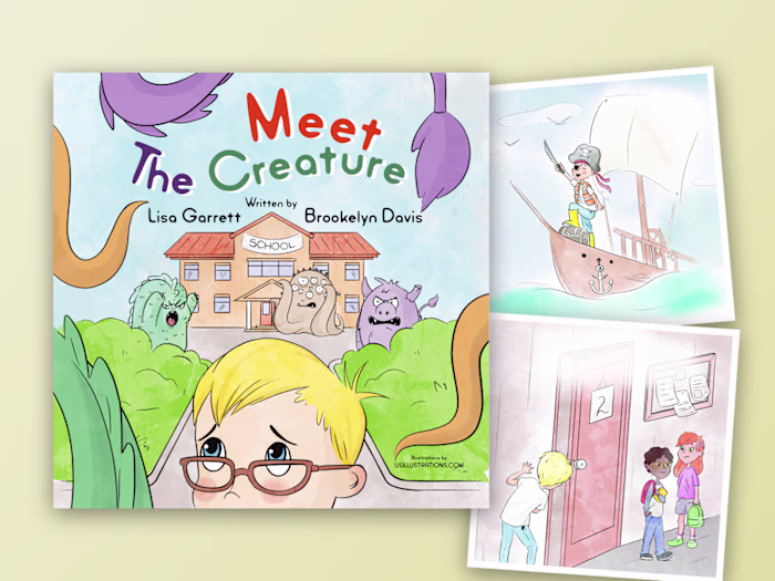 Meet The Creature – Picture Book Illustration