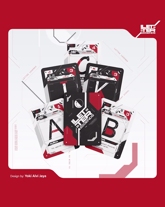 Letter Legends Card Deck Building
