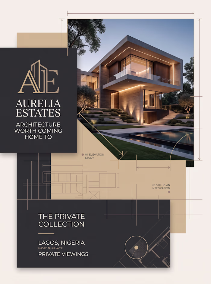 Luxury Real Estate Brand Identity & Marketing Design