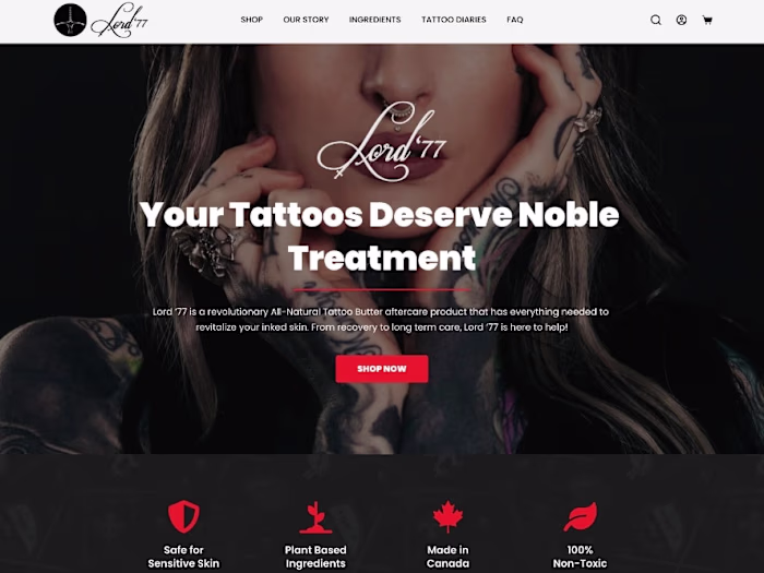 Lord77.co | E-Commerce | WooCommerce Subscriptions | Brizy