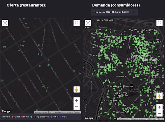 Restaurant prospection analysis for food delivery startup