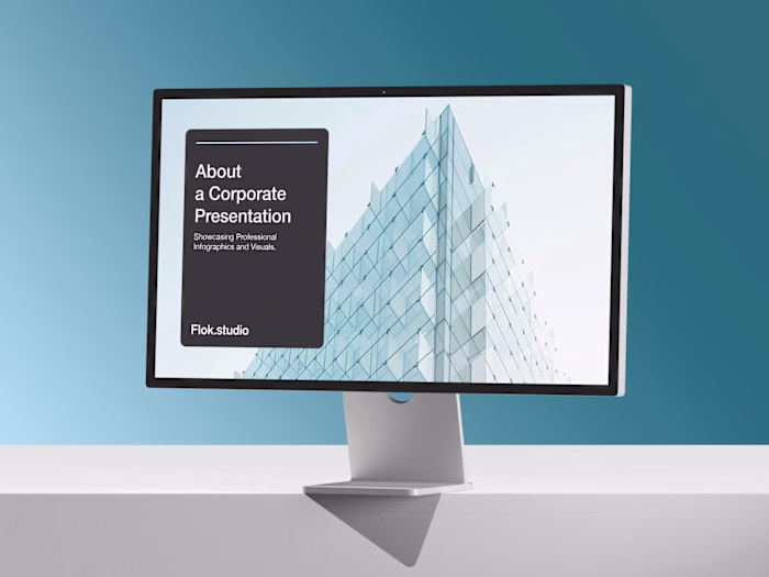 Corporate Presentation Deck — Infographics & Visual Storytelling