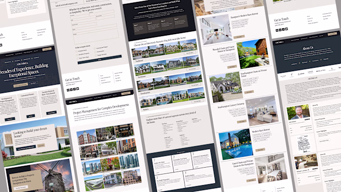Modern Figma Web Design Project Executed in Webflow