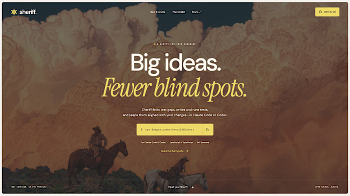 I built Sheriff, an open-source