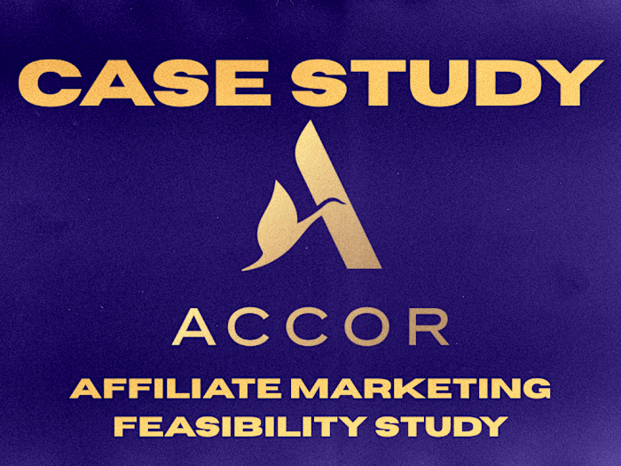 Affiliate Marketing Feasibility Study &