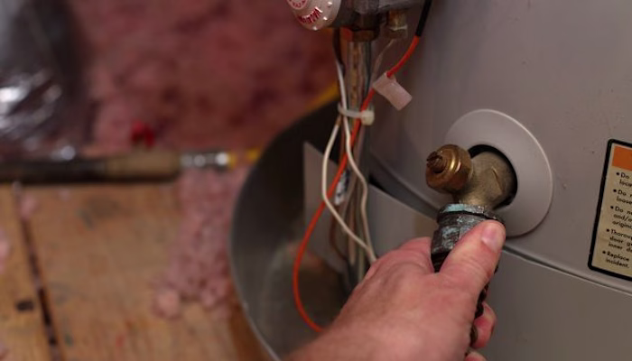 How long does it take to drain a water heater?