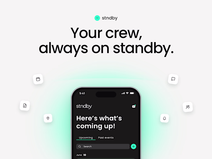 Stndby UI/UX Design