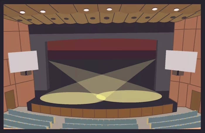 Illustrations for the Chabot College Preforming Arts Complex