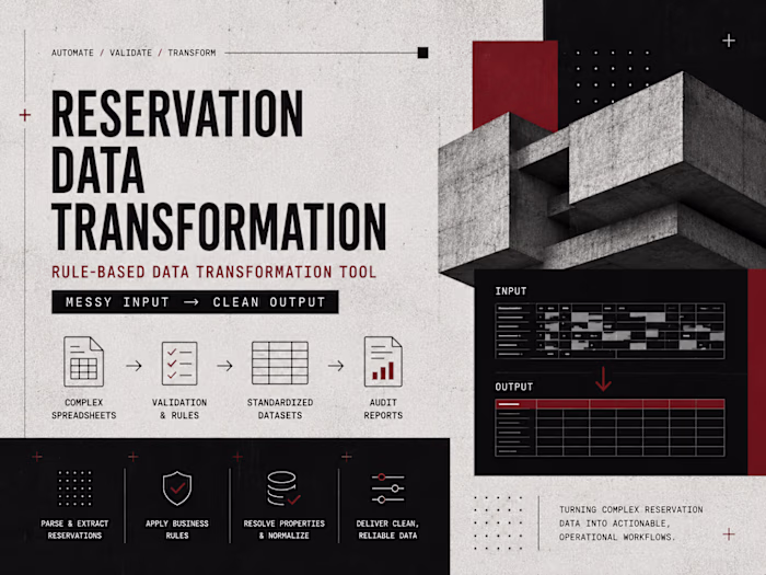 Reservation Data Transformation Tool