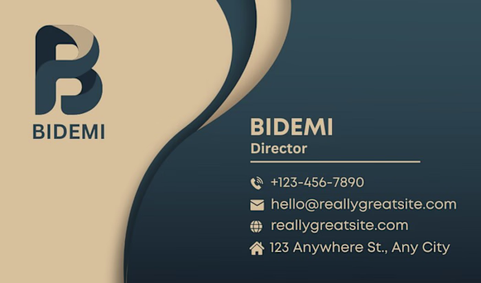 SIMPLE BUSINESS CARD