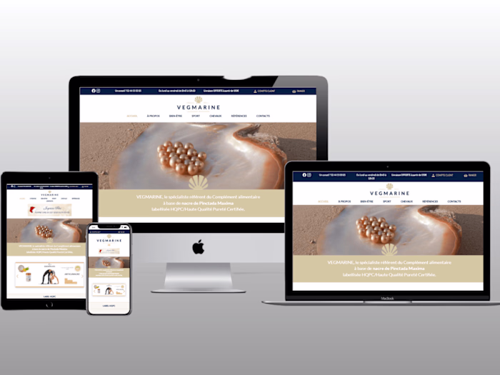 Dynamic E-commerce Website Design