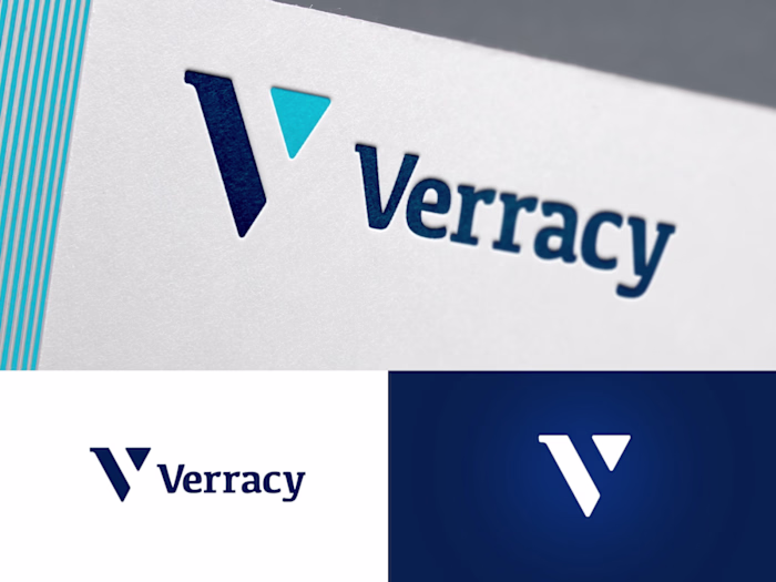 I was hired to design a new logo for Verracy after their reb...