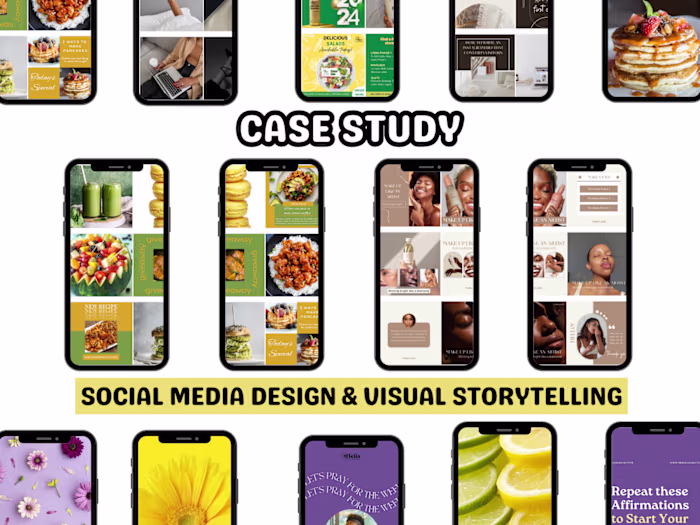 Social Media Design & Visual Storytelling Projects