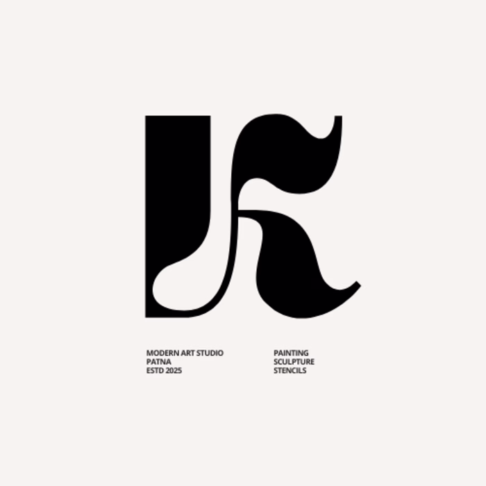 K Modern Art Studio Branding Project