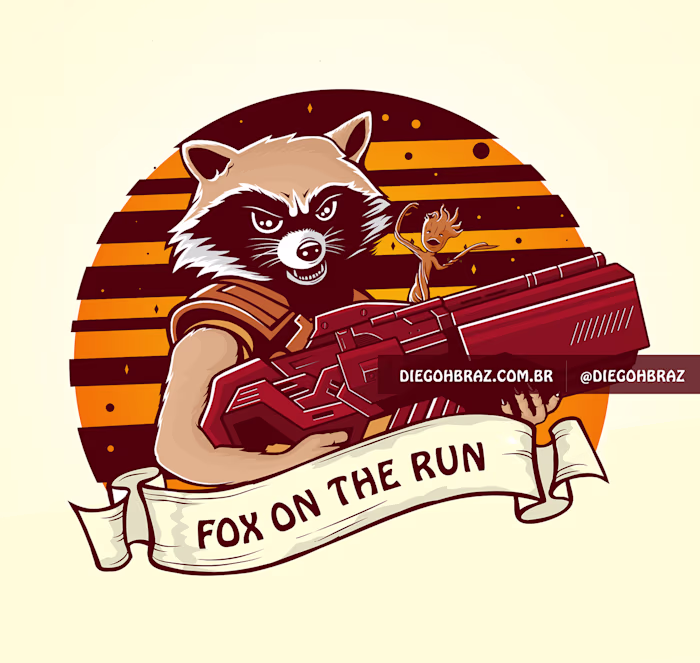 FOX ON THE RUN | ILLUSTRATION