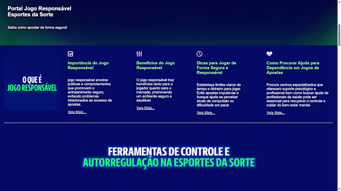 Hub de Jogo Responsável