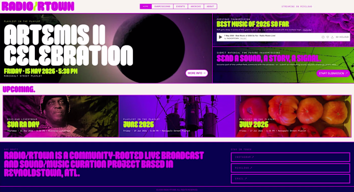 Radio/Rtown is a community-rooted live