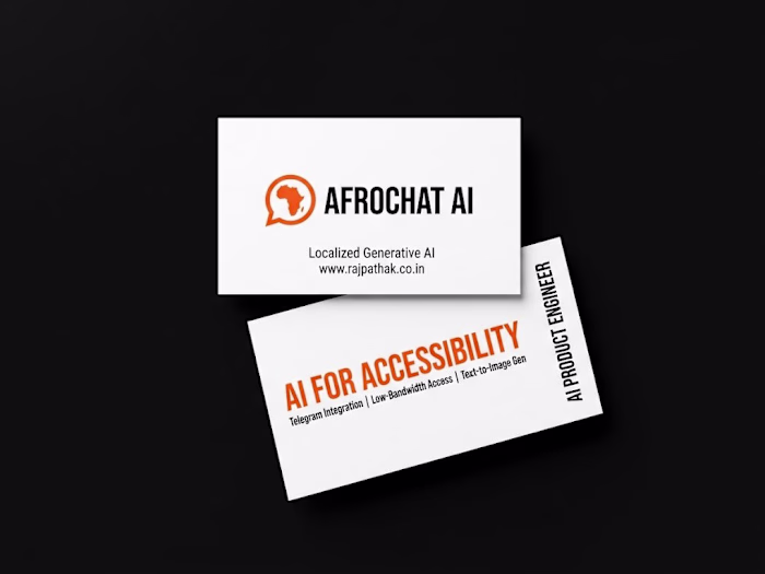 AfroChat - Generative AI Platform for African Users