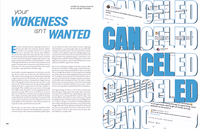 Your Wokeness Isn't Wanted –– Strike Magazine Issue 06