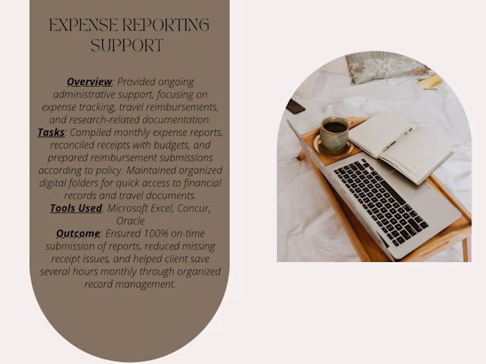 Expense Reporting Assistance 