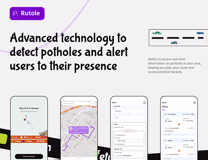 Rutole potholes detector